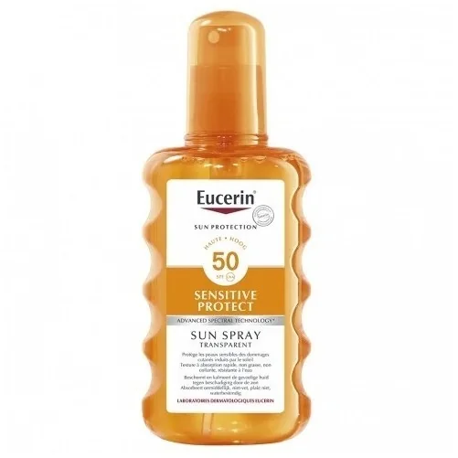 EUCERIN SUN SENSITIVE PROTECT SPRAY TRANSPARENT SPF50 200ML
