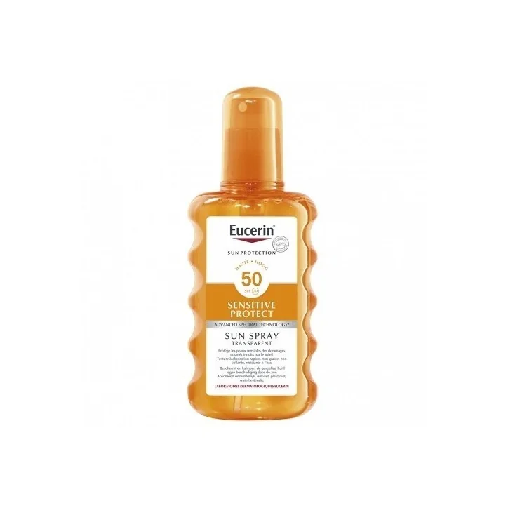 EUCERIN SUN SENSITIVE PROTECT SPRAY TRANSPARENT SPF50 200ML