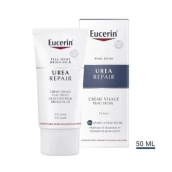 EUCERIN UREAREPAIR CRÈME VISAGE 5 % D’URÉE 50 ML