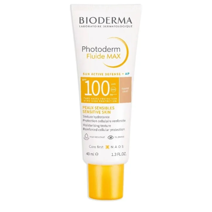 BIODERMA PHOTODERM FLUIDE MAX TEINTE CLAIRE SPF100 40ML