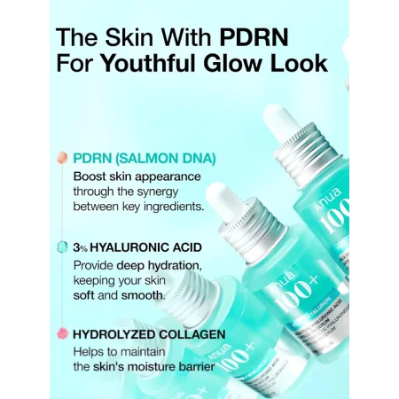 ANUA SÉRUM PDRN CAPSULE D'ACIDE HYALURONIQUE 100
