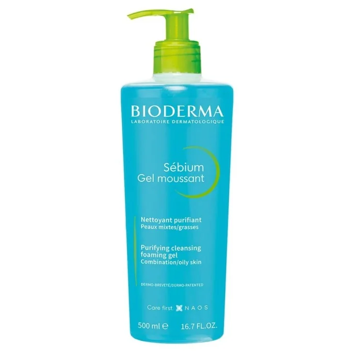 BIODERMA SÉBIUM GEL MOUSSANT PURIFIANT 500ML