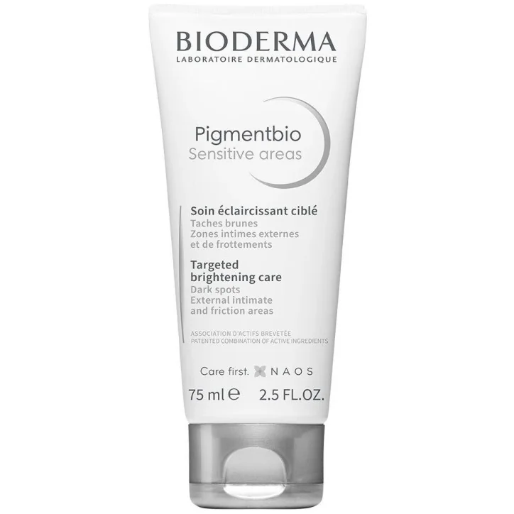 BIODERMA PIGMENTBIO SENSITIVE AREAS SOIN ÉCLAIRCISSANT CIBLÉ 75ML