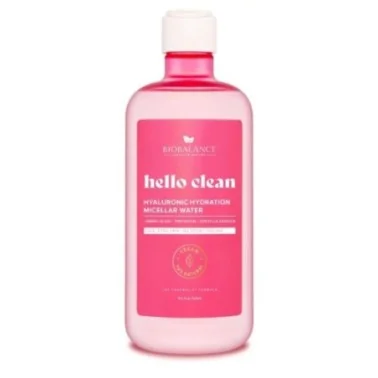 BIOBALANCE HELLO CLEAN EAU MICELLAIRE HYDRATANTE HYALURONIQUE 500ML