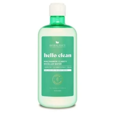 BIOBALANCE HELLO CLEAN NIACINAMIDE EAU MICELLAIRE CLARTÉ 500ML