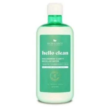 BIOBALANCE HELLO CLEAN NIACINAMIDE EAU MICELLAIRE CLARTÉ 500ML