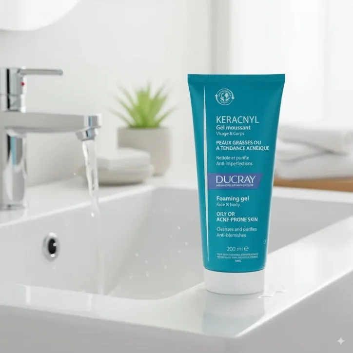 DUCRAY KERACNYL GEL MOUSSANT 200 ML