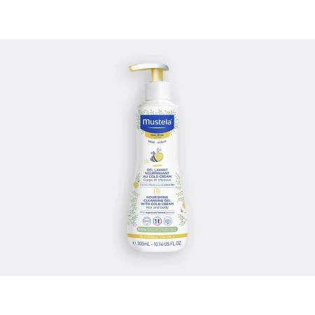 MUSTELA GEL LAVANT NOURRISSANT AU COLD CREAM À LA CIRE D'ABEILLE BIO