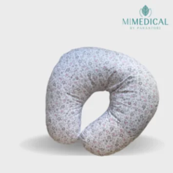 COUSSIN D'ALLAITEMENT MOTIFS FLEURIE MATIÈRE: OUATE