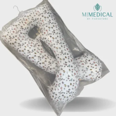 COUSSIN DE GROSSESSE MOTIFS PAPILLONS MATIÈRE: OUATE