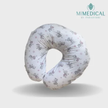 COUSSIN D'ALLAITEMENT MOTIFS BÉBÉ MATIÈRE: OUATE