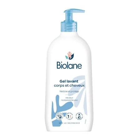 BIOLANE GEL LAVANT CORPS ET CHEVEUX 2EN1 750ML