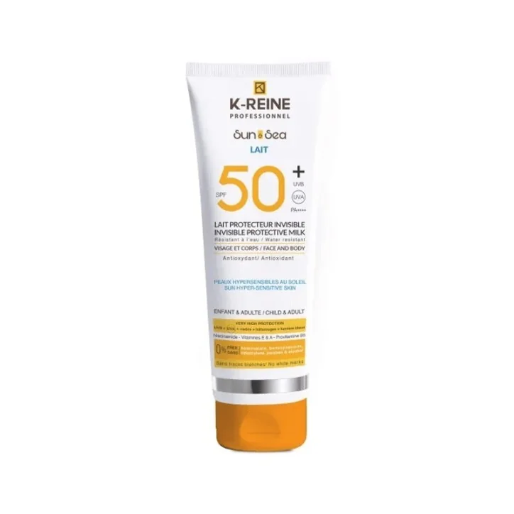 K-REINE LAIT PROTECTEUR INVISIBLE POUR VISAGE ET CORPS SPF50+ 250ML