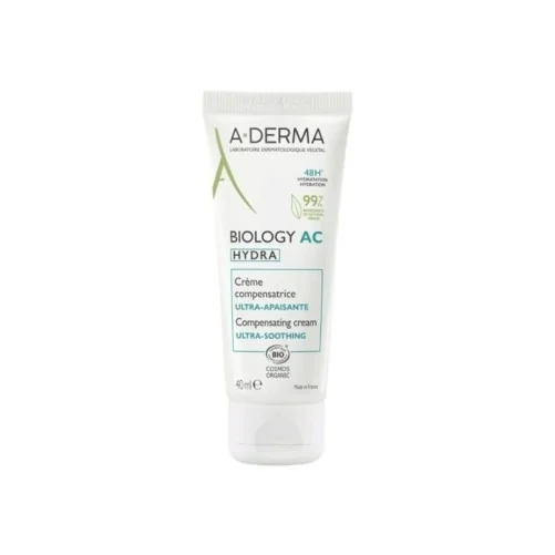 A-DERMA BIOLOGY AC HYDRA CREME COMPENSATRICE ULTRA APAISANTE 40ML