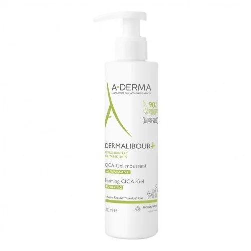 A-DERMA DERMALIBOUR+ CICA GEL MOUSSANT 200ML