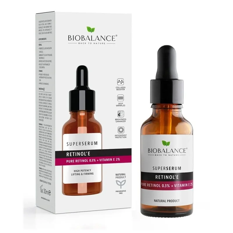 BIOBALANCE SÉRUM ANTI-RIDES PURE RÉTINOL 30ML