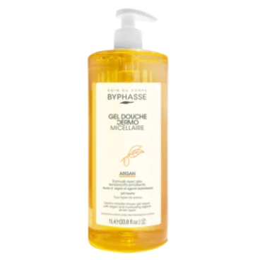 BYPHASSE GEL DOUCHE DERMO MICELLAIRE ARGAN 1L