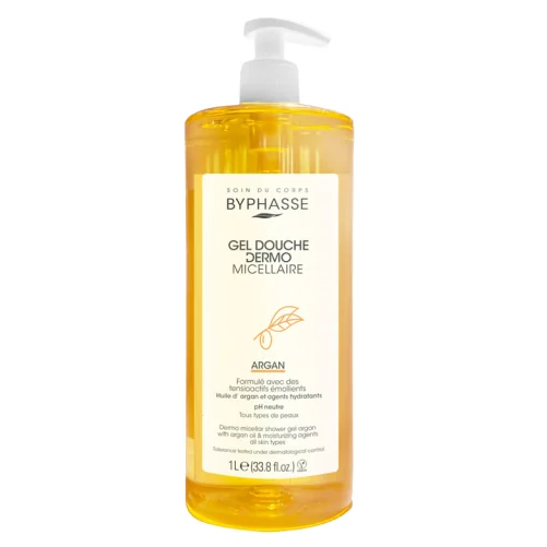 BYPHASSE GEL DOUCHE DERMO MICELLAIRE ARGAN 1L