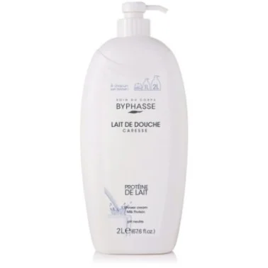 BYPHASSE CARESSE LAIT DE DOUCHE PROTEINE DE LAIT 2L BYPHASSE CARESSE LAIT DE DOUCHE PROTEINE DE LAIT 2L