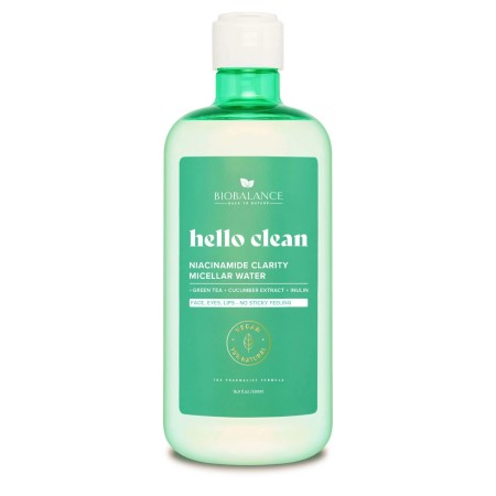 BIOBALANCE HELLO CLEAN NIACINAMIDE EAU MICELLAIRE CLARTÉ 500ML