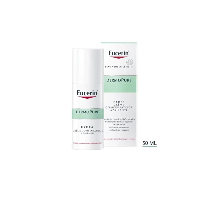 EUCERIN DERMOPURE HYDRA CRÈME COMPENSATRICE APAISANTE 50ML