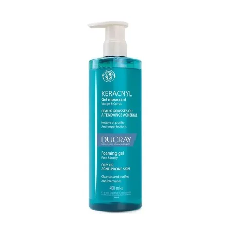 DUCRAY KERACNYL GEL MOUSSANT VISAGE ET CORPS 400ML