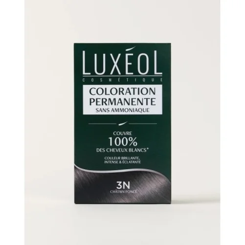LUXÉOL COLORATION CHÂTAIN FONCÉ 3N