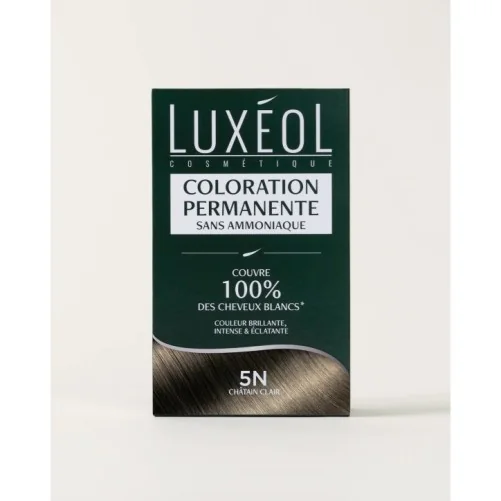 LUXÉOL COLORATION CHÂTAIN CLAIR 5N