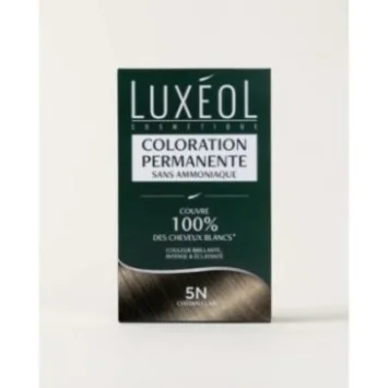 LUXÉOL COLORATION CHÂTAIN CLAIR 5N