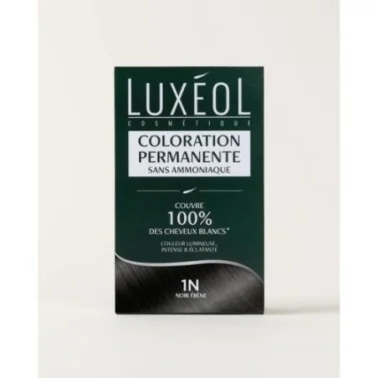 LUXÉOL COLORATION NOIR ÉBÈNE 1N