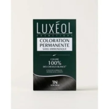 LUXÉOL COLORATION NOIR ÉBÈNE 1N