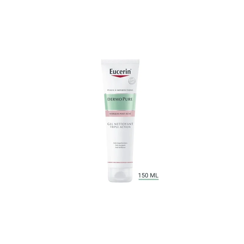 EUCERIN DERMOPURE GEL NETTOYANT TRIPLE ACTION 150ML