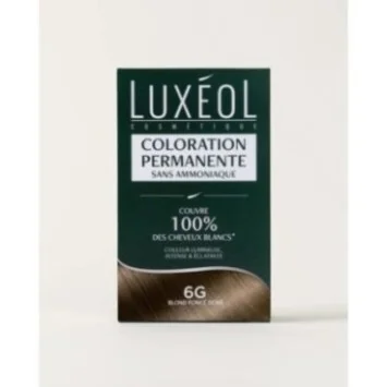 LUXÉOL COLORATION BLOND FONCÉ DORÉ 6G