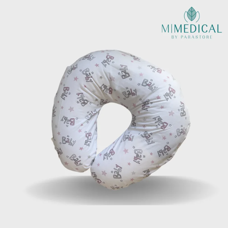 COUSSIN D'ALLAITEMENT MOTIFS BÉBÉ MATIÈRE: OUATE