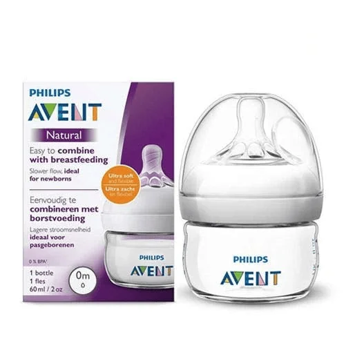 AVENT BIBERON NATURAL 0M+ 60ML