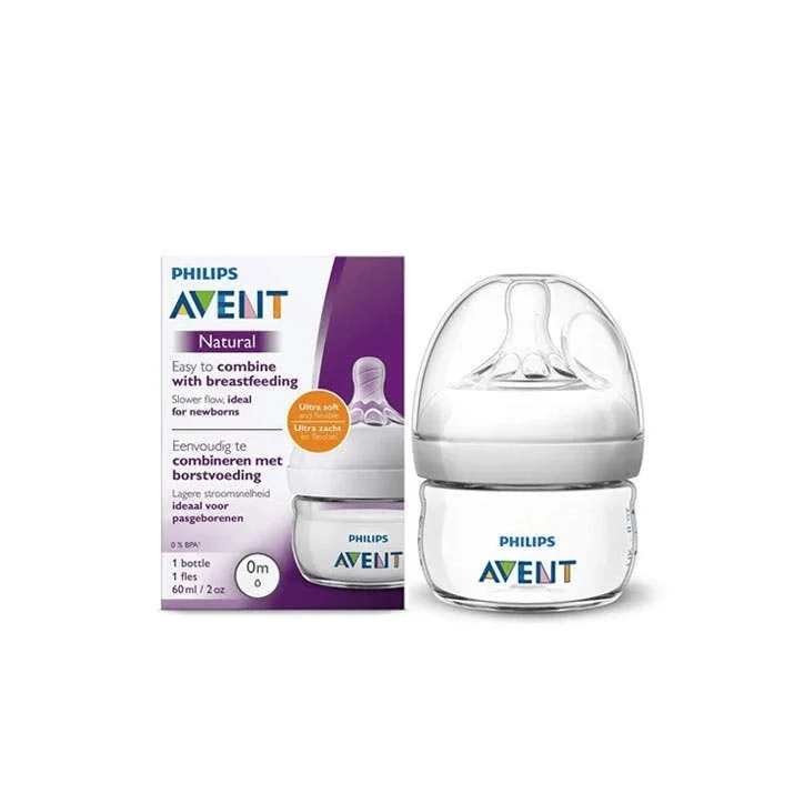 AVENT BIBERON NATURAL 0M+ 60ML