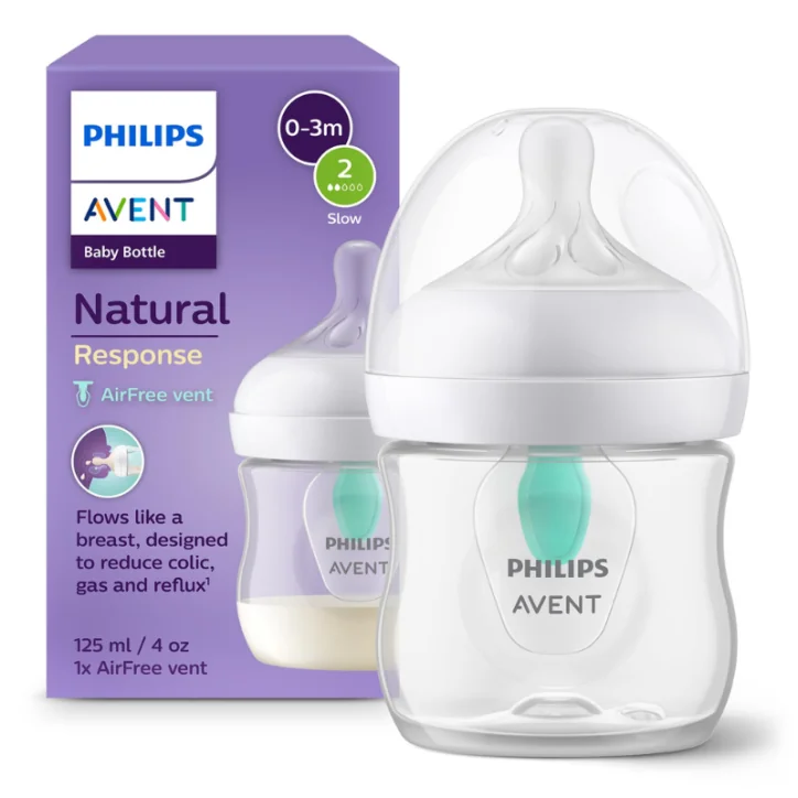 AVENT BIBERON NATURAL RESPONSE ANTI COLIQUE 125ML SCY670/01