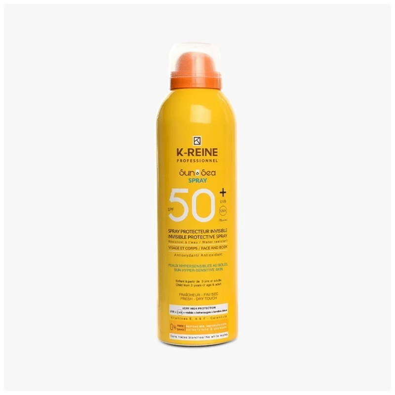 K-REINE SUN&SEA BRUME SPRAY INVISIBLE VISAGE ET CORPS SPF50+ 200ML