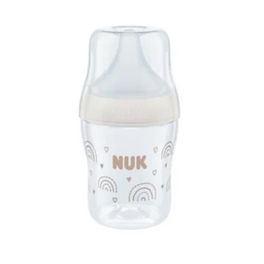 NUK PERFECT MATCH BIBERON EN VERRE BLANC 120ML 0M+