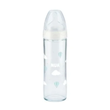 NUK BIBERON EN VERRE NEW CLASSIQUE (240ML)