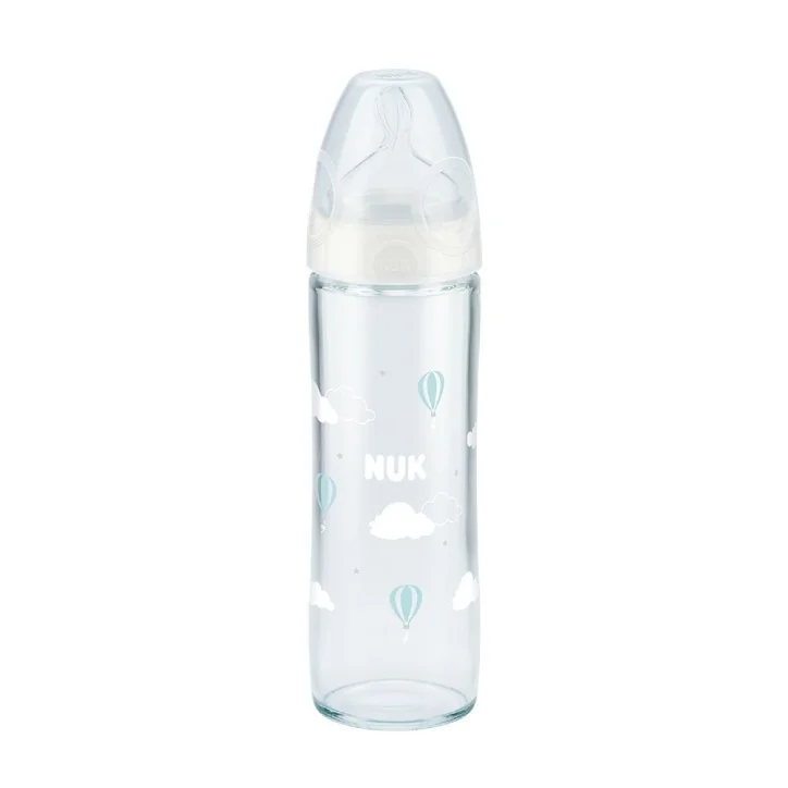 NUK BIBERON EN VERRE NEW CLASSIQUE (240ML)