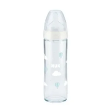 NUK BIBERON EN VERRE NEW CLASSIQUE (240ML)