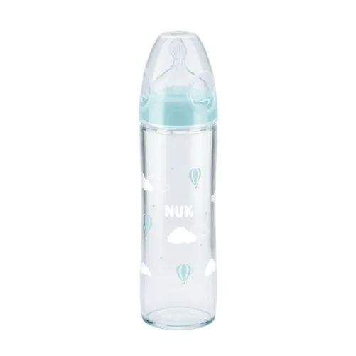 NUK BIBERON EN VERRE NEW CLASSIQUE (240ML)