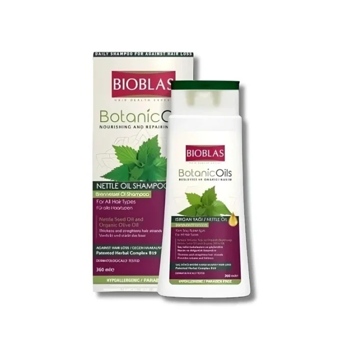BIOBLAS SHAMPOING AUX HERBES BOTANIC OILS 360ML
