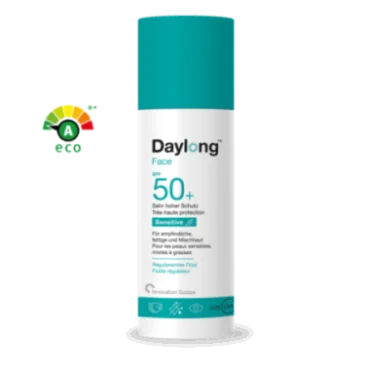 DAYLONG FACE SENSITIVE FLUIDE REGULATEUR SPF50+ 50ML