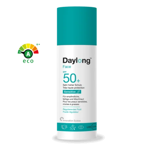 DAYLONG FACE SENSITIVE FLUIDE REGULATEUR SPF50+ 50ML