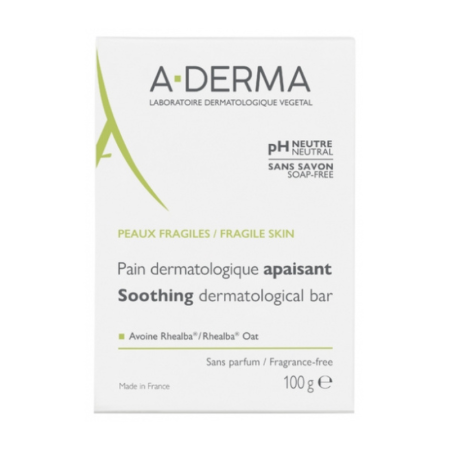 A-DERMA PAIN DERMATOLOGIQUE APAISANT 100G