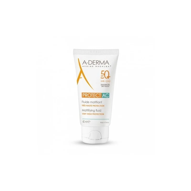 A-DERMA PROTECT AC FLUIDE MATIFIANT SPF50+ 40ML