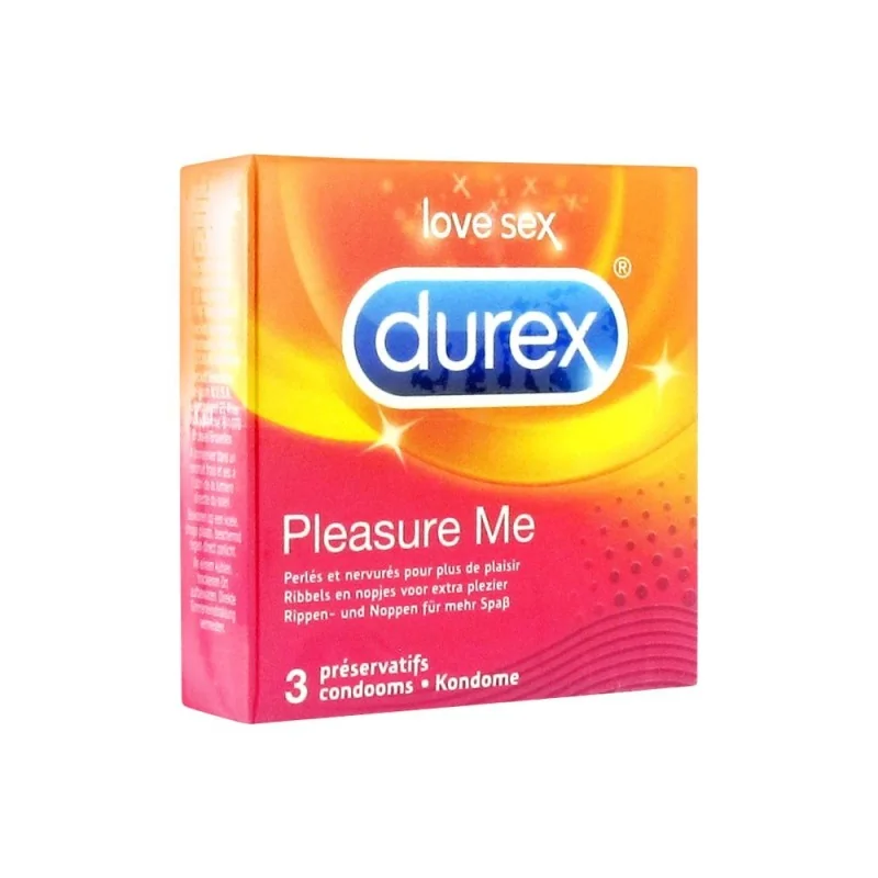 DUREX PLEASURE ME BT/3