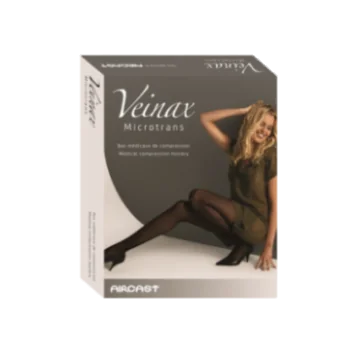 VEINAX FEMME BAS DE CONTENTION MICROTRANS CLASSE 2 PIEDS FERMES